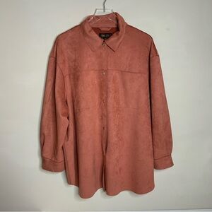 TRUTH by Republic Women Faux Suede Leather Jacket / Blazer